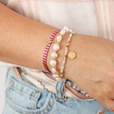Pulseras Murano - ¡Eres única y ese es tu poder! Combinación Pastel