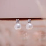 Aretes Mini - Perlita Bonita Silver