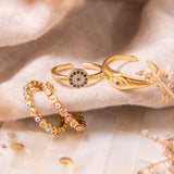 Anillos - Ojo Turco Sparkle