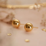 Aretes Mini - Bombitas doradas L