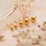 Aretes Mini - Bombitas doradas XS