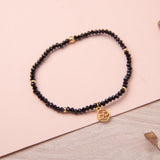 Pulseras Murano - Negro Infinito