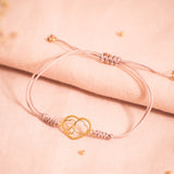 Pulseras Hilo Nudo - Corazón Amor Bonito