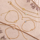 Pulseras Broche - Link Perla