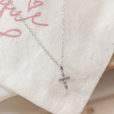 Collares - Mini Cruz Silver