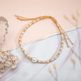 Pulseras Hilo - Sofia rosa