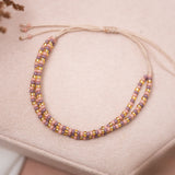 Pulseras Hilo Carlotas - Lila