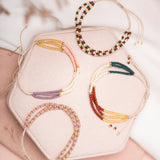 Pulseras Hilo Carlotas - Lila