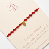 Pulseras Hilo Trenzada - Trébol Golden