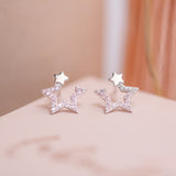 Aretes Mini - Wishing Star Silver