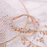Pulseras Hilo Carlotas - Pastel
