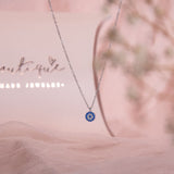 Collares - Ojito Turco Azul Silver