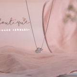 Collares - Doble Corazón Silver