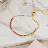 Pulseras Broche - Rainbow