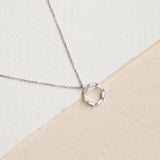Collares - Remolino de circoncito Silver