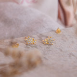 Aretes Mini - Estrellita doble