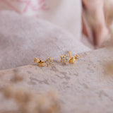 Aretes Mini - Estrellitas brillantes