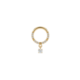 Aretes Piercing - Halo Drop