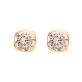 Aretes Mini - Cuadro Bezel