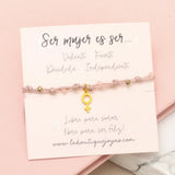 Pulseras Hilo Nudo - ¡Somos Mujeres!