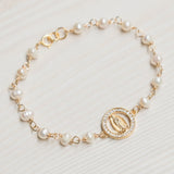 Pulseras Perlas - Virgen de Guadalupe