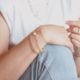Pulseras Eslabones - Estrella