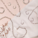 Collares - Irene Chunky Silver