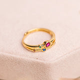 Anillos - Circones Multicolor