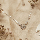Collares - Margarita y Perlas Silver