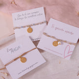 Pulseras Hilo Trenzada - Sin limites