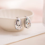 Argollas - Drop Shiny Silver