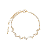 Pulseras Broche - Zig Zag Golden