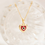 Collares - Ojo Turco Rojo