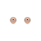 Aretes Mini - Ojo Turco Bezel