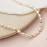 Collares - Perlas Gold
