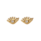Aretes Mini- Ojo de Cristal