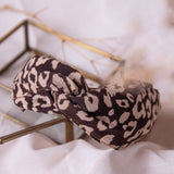 Diadema - Brown Print