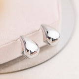 Argollas - Drop Cool Silver