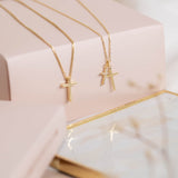 Collares - Doble Cruz y Fe