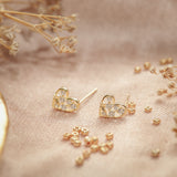 Aretes Mini - Heart and Lights