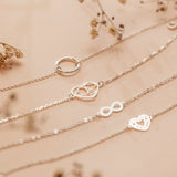 Pulseras Broche - Karma Silver
