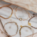Pulseras Hilo Nudo - Infinito Marrón