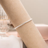 Pulseras Broche - Tennis Silver