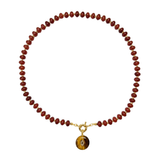 Collares - Cuarzo Burgundy