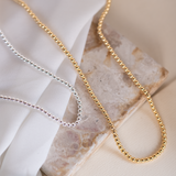 Collares - Mini Esfera Silver