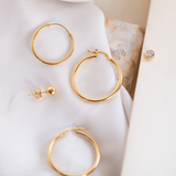 Argollas - Clasic Hoops