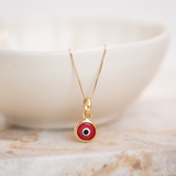 Collares - Ojo Turco Protector Rojo