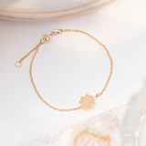 Pulseras Broche - Trébol Gold