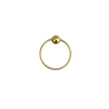 Aretes Piercing - Argolla Dot