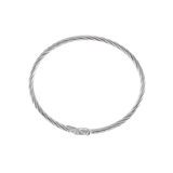 Pulseras Bangles - Twist Silver